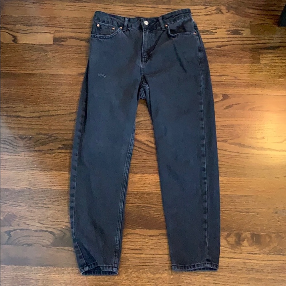 Topshop mom jeans petite